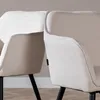 Bronx71 Esszimmerstuhl Ciara Leinen Off white Produktbild-Vorschau 12