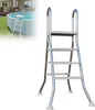 XMTECH Poolleiter Edelstahl mit Handlauf bis 165 cm | Produktbild-Vorschau 1