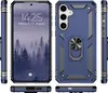 Multiple views of a blue phone case with a ring holder. Produktbild-Vorschau