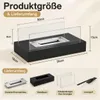 ZMH Bioethanol Tischkamin Edelstahl Tisch Kaminfeuer 35cm Produktbild-Vorschau 5
