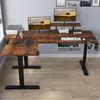 Radlove 160cm L-Schreibtisch Elektrisch Höhenverstellbar,  Produktbild-Vorschau 3