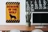 Blechschild Spruch 20x30 cm  Wolf Schild Produktbild-Vorschau 5