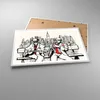 Gerahmtes Poster - Weißer Rahmen - Jazz Musik Musiker - Produktbild-Vorschau 3
