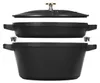 Staub Kochtopfset, 2-tlg | rund | Gusseisen | Schwarz Produktbild-Vorschau 15