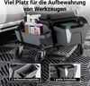 Wiltec Rollsitz 53 x 38 x 38 cm bis 120 kg, Werkstatthocker Produktbild-Vorschau 7