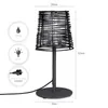 Stehlampe In- und Outdoor Tischlampe Akku Garten Terasse Produktbild-Vorschau 3