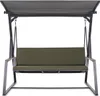 Auflagen für Hollywoodschaukel 170x60 + 170x50 cm grün Produktbild-Vorschau 1