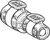 Geberit GE FlowFit, Reduktion, PPSU, d63 x 50mm, 1 Stk. Produktbild-Vorschau 4