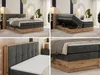 MKS MEBLE Boxspringbett, Doppelbett mit zwei Produktbild-Vorschau 2