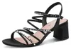 Tamaris dames sandalen met strassteentjes en blokhak, model Productafbeelding-voorbeeld 6