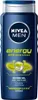 Nivea Men Body Face & Hair Energy Shower Gel 500ml Voir les images du produit 3