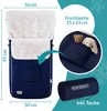 MONZANA® Sacco Nanna Neonato Bambini - Sacco Passeggino Anteprima dell’immagine prodotto 2
