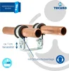 tecuro Doppel-Rohrschelle Ø 22 mm, mit Schallschutzeinlage, Produktbild-Vorschau 4