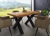 MASSIVMOEBEL24 | Table à manger 140x90 en bois d'acacia Voir les images du produit 9