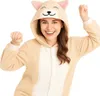 Onesie Kigurumi Pigiama Shiba Inu Costume Travestimento L: Anteprima dell’immagine prodotto 3