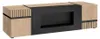 TV-Möbel CRISS mit Bio-Ethanol-Kamin – 2 Türen – L150 cm – Produktbild-Vorschau 1