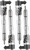 4x Einspritzdüse for Fiat 500 500C 500L Panda Punto Doblo Produktbild-Vorschau 1