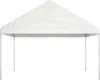 vidaXL Pavillon mit Dach Weiß 4,08x2,23x3,22 m Polyethylen Produktbild-Vorschau 1