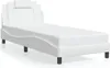 VidaXL 3208055, Biały, 85 cm, 2,18 m, 74,5 cm, 800 x 2000 Podgląd zdjęcia produktu 1