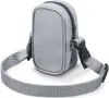 A gray inhalator bag with a strap and buckle. Produktbild-Vorschau