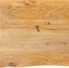 Möbel Tischplatte mit Baumkante 60x60x3,8 cm Massivholz Produktbild-Vorschau 1