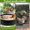 Bain de poussière pour poules, diamètre 60 cm ; pondoir Voir les images du produit 9