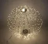Boule LED "Shine" en métal, argentée, avec env. 384 LED, Voir les images du produit 6