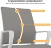 okwish Moderner Bürostuhl Posterstuhl mit Netzgewebe und Produktbild-Vorschau 3