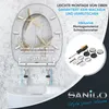 SANILO® WC-Sitz mit Absenkautomatik und Schnellverschluss Produktbild-Vorschau 6