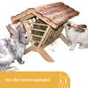 Kerbl Heuraufe Natur 45x32x33 cm Holz Produktbild-Vorschau 9
