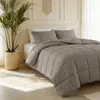 Primaviera Deluxe Lazy Kussensloop Percale 2Pack Taupe Productafbeelding-voorbeeld 4