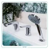 3-Loch-Wannenarmatur mit Brausegriff, für Wannenrandmontage Produktbild-Vorschau 5