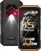 A rugged smartphone is shown from the front and back, with a lion image on the screen. Produktbild-Vorschau