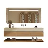 Wandhängendes Waschbecken-Set - Sinterstein - Travertine Produktbild-Vorschau 6