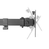 Manhattan Dual-Monitorarm Tischhalterung 2 Displays 13–32 Produktbild-Vorschau 9