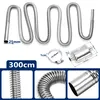 TolleTour 300cm φ25mm AbgasschlauchAbgasschalldämpfer Produktbild-Vorschau 2