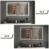 ZMH Badspiegel mit Beleuchtung 100x60cm Wandspiegel  IP44 Produktbild-Vorschau 7