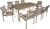 A dining table and chairs set. Produktbild-Vorschau