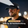 LED Baseball Cap mit 3 Helligkeitsstufen, USB Produktbild-Vorschau 3