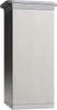 A single, tall, rectangular furniture foot with a brushed metal finish. Produktbild-Vorschau