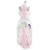 A plush unicorn toy seen from the back. Produktbild-Vorschau