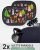 2x HECKBO Tendine parasole auto per bambini con motivo Anteprima dell’immagine prodotto 2
