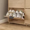 Úzká botník SoBuy – dřevěný botník o šířce 24 cm, velká Náhled obrázku produktu 5