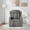 vidaXL Sedia da massaggio in tessuto grigio scuro Anteprima dell’immagine prodotto 3