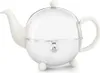 Bredemeijer Keramik-Teekanne mit Edelstahlmantel Cosy® 0,9L Produktbild-Vorschau 1