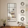 HOMCOM Wandspiegel 50 x 110 cm dekorativer Spiegel mit Produktbild-Vorschau 4