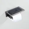 Toilettenpapierhalter Badezimmer Wandhalterung mit Regal Produktbild-Vorschau 3