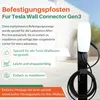 Stojan Wallbox pro Tesla Wall Connector Gen 3 - Kovový Náhled obrázku produktu 5