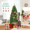 COSTWAY 210 cm LED kunstkerstboom, kerstboom met 1570 PVC Productafbeelding-voorbeeld 8