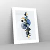 Poster - Poster ohne Rahmen - Abstraktion Geometrisch Berge Produktbild-Vorschau 7